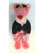 PINK PANTHER 25th Anniversary Plush Hang Tag Glitter Tuxedo Jacket New V... - £19.67 GBP