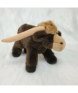 Vintage Russ Berrie Longhorn Tex Brown Standing 9&quot; Plush Stuffed Animal ... - $9.99