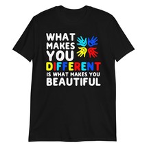 What Makes You Different is What Makes You Beautiful T-Shirt Black - £15.32 GBP