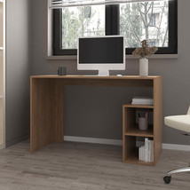 Rolla Light Pine Office Desk - Modern Workstation &amp; Home Office Furniture - $188.99