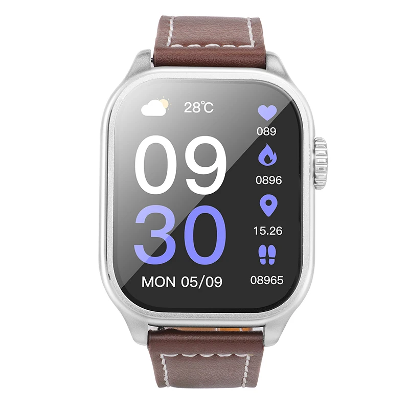 Y17 2.03 inch Smart Watch Touch Countrol Screen Business Casual Design H... - $49.93
