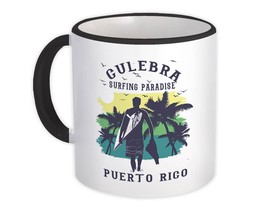 Culebra Puerto Rico : Gift Mug Surfing Paradise Beach Tropical Vacation - £12.77 GBP