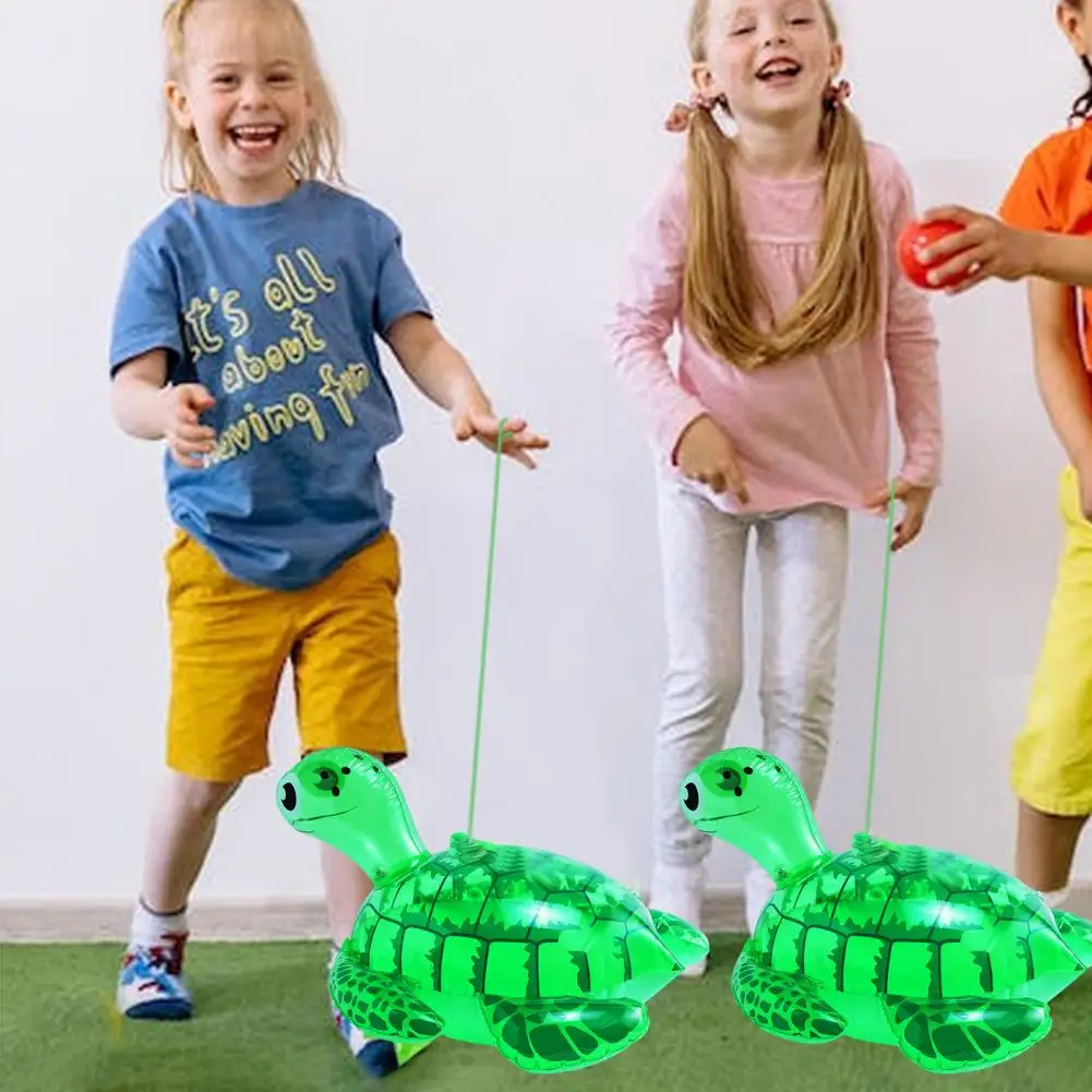 Frog Inflatable Toy 1 Set Useful Lovely Fine Workmanship  Glowing LED Inflatable - £14.39 GBP+