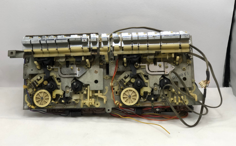 Original Sharp GF-777 Boombox dual cassette mechanism - Replacement Parts  			