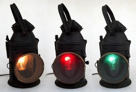 Spina elettrica per lanterna ferroviaria vintage con interruttore per... - £123.20 GBP