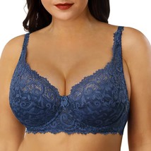 Women Large Breast Minimizer Full Figure Everyday Bras with Underwire (S... - £17.51 GBP