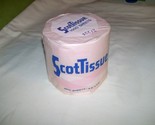 Vintage Scottissue Scott Tissue Toilet Paper Pink 1965 bathroom tissue p... - $19.79