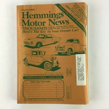March 1999 Hemmings Motor News thousands of Old Cars, trucks &amp; Other Collector - £12.63 GBP