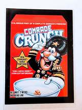 2017 Wacky Packages 50th Anniversary Crazy Cereal Comrade Crunch #1 Sticker Trad - £4.32 GBP