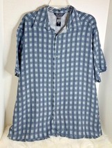 Axcess mens Sz XL Button Short Sleeve Shirt Up  - £7.74 GBP