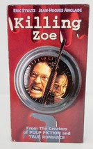 Killing Zoe (VHS 1995) Crime Thriller Eric Stoltz Julie Delphy Quentin T... - £2.89 GBP