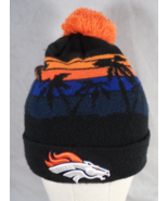 Denver Broncos New Era Knit Beanie Pom Pom Hat Winter Cap Knit NFL Palm ... - $15.79