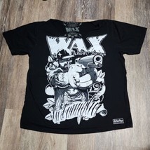 Waxhammer Almighty Xtreme Sweden Motocross Tattoos Affliction T Shirt Bl... - $29.02