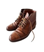 Crocket And Jones For Ralph Lauren Polo Brown Field Leather Boots Derbys... - $241.21 CAD