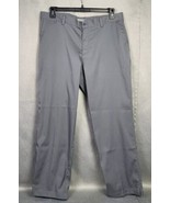 Nike Golf Pants Mens 36x32 Dri Fit Flat Front Gray Tour Performance  - $27.61 CAD