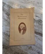 1923 The Washington Monument Guide Book Society of American Military Eng... - $129.17 MXN