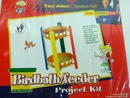 Bird Bath Feeder Project Kit Tim Allen Signature Stuff New In Shrink Wrap Box - £18.15 GBP
