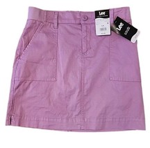 Orchid Purple Lee Skort Mini Skirt Soft Waistband Pansy Size 6 NEW w Tags - $19.62