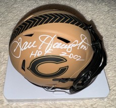 DAN HAMPTON Signed Auto Chicago Bears Mini Helmet HOF 2022 PHOTO PROOF - $98.99