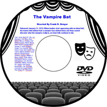 The Vampire Bat 1933 DVD Film Horror Frank R. Strayer Lionel Atwill Fa - £3.97 GBP