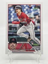 2023 Topps Corbin Carroll Image Variation Ssp Oversized Rookie Rc Diamondbacks - £37.56 GBP