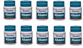 10 X Himalaya Herbal Abana Tablets - Free Shipping - Latest Stock - Expiry 2024 - $64.99