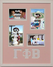 Gamma Phi Beta Sorority Licensed Collage Picture Frame 2(4x6) and 2(5x7)16x20 - £39.18 GBP