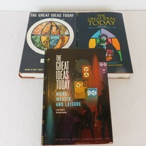 Lot of 3 Great Ideas Today Britannica Great Books 1965 1966 1967 HCDJ Year - £11.37 GBP