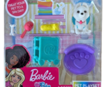 Barbie Pet Dog Playset 6 Piece Figure &amp; Accessories - £13.32 GBP