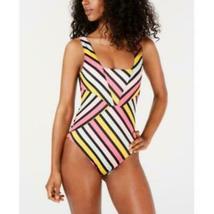 Roxy Juniors Printed One-Piece Swimsuit, Pop Surf, Size Small - £46.86 GBP