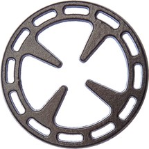 Black Cast Iron, 4-Point-75-Inch Ilsa Gas Ring Reducer. - $32.96