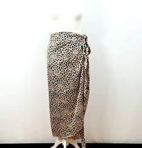 In The Style - NEW - Maternity - Leopard Print Wrap Midi Skirt - UK 24 - £11.87 GBP