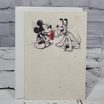 Hallmark Expressions Disney Birthday Card Classic Mickey My Buddy Pluto  - $5.93