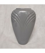 Art Deco Ceramic Vase Gray 15&quot; Tall Royal Haeger 4386 - £40.57 GBP