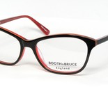 Booth &amp; Bruce England BB1507 Lakritz Brille Brillengestell 52-18-140mm - £68.62 GBP