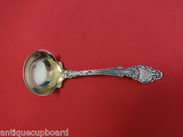 Virginiana by Gorham Sterling Silver Gravy Ladle Goldwashed 7&quot; - £149.56 GBP