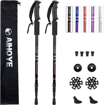 Aihoye Hiking Trekking Poles, 2 Pack Collapsible,Lightweight, Anti Shock... - £28.30 GBP