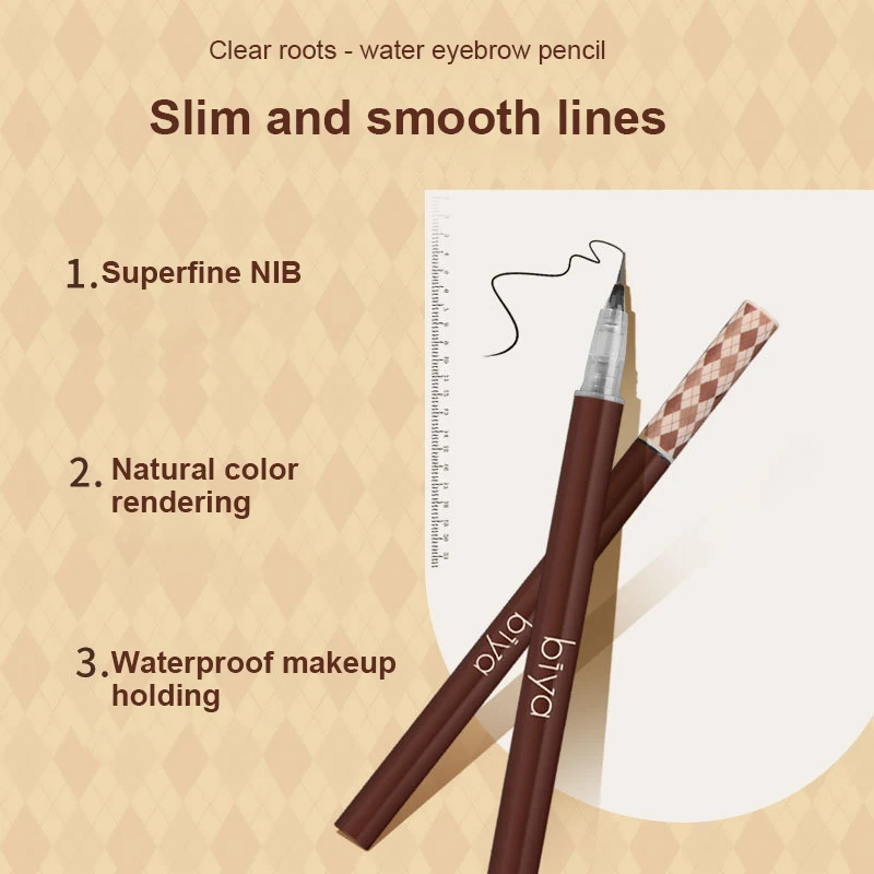 Sporting Liquid Eyebrow Pencil Waterproof Long-lasting Thin Head Eyeliner Sweat- - £18.44 GBP