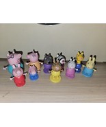 2003 Peppa Pig Figures Lot Family And Friends ABD Limited Ent. Flaws Ful... - £9.90 GBP