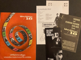 Universal 16mm 1972 Film Catalog Movie Book with brochures - $358.60 MXN