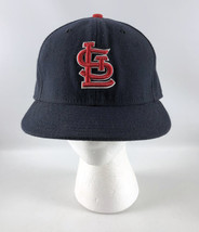 St. Louis Cardinals Fitted Baseball Hat New Era 5950 Blue USA - 7 1/2 - £23.34 GBP