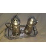 1933 Chicago World&#39;s Fair Century of Progress salt and pepper shakers an... - £26.90 GBP