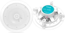 Pyle 6.5&quot; Ceiling Wall Mount Speakers - 2-Way Weatherproof Full Range Wo... - £44.55 GBP