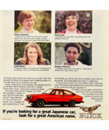 1978 Buick Opel Advertisement Classic Automobilia Japanese Style Car DWW12C - $457.58 MXN