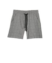 Cotton On Men Lounge Short White Black Micro Check-Size Large - $17.94
