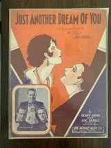 1932 &quot;Just Another Dream Of You&quot; Original Sheet Music Benny Davis Joe Burke Rare - £13.37 GBP