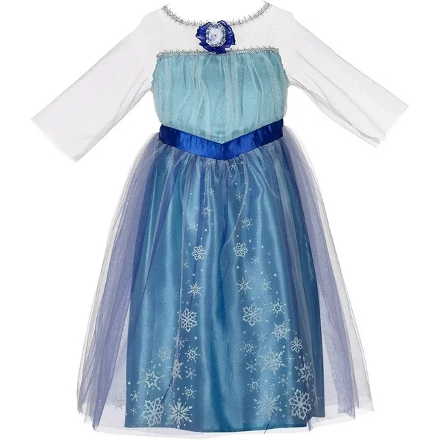 Disney Frozen Deluxe Costume Snow Queen 4-6 - £35.04 GBP