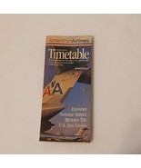 American Airlines Worldwide Timetable Effective June 15, 1995 Complete - $7.69