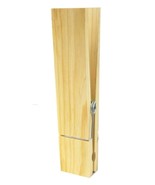 6&quot; length Natural WOOD Jumbo CLOTHESPIN Big Large craft clamp DARICE 919... - $431.17 MXN