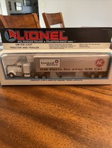Rare Lionel O/027 Gm Die Cast Tractor And Trailer United Delco Container 6-12933 - £27.21 GBP